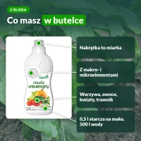 Sumin nawóz uniwersalny płynny: nakrętka to miarka, makro- i mikroelementy