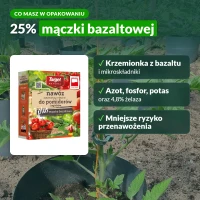 Target Natural z mączką bazaltową: 25% mączki, NPK i 4,8% żelaza
