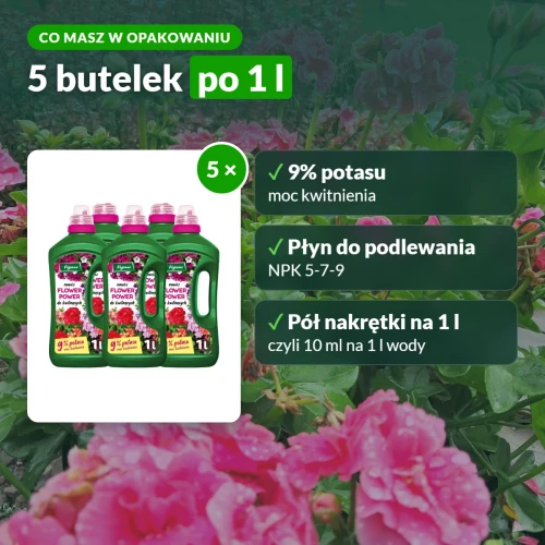 Vegano Flower Power: co w opakowaniu, NPK 5-7-9 i 9% potasu
