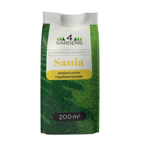 Trawa SAMOzagęszczająca Na Miejsca Suche i Słoneczne – Sania – 5 kg 4Gardens.webp