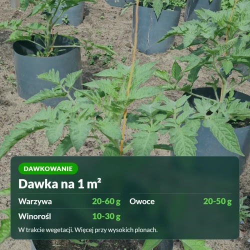 Siarczan potasu: dawki na 1 m² dla warzyw, owoców i winorośli