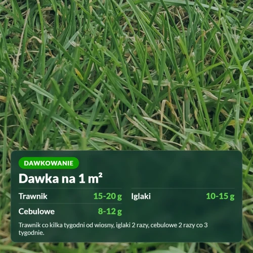 Siarczan potasu: dawki na 1 m² dla trawnika, iglaków i cebulowych