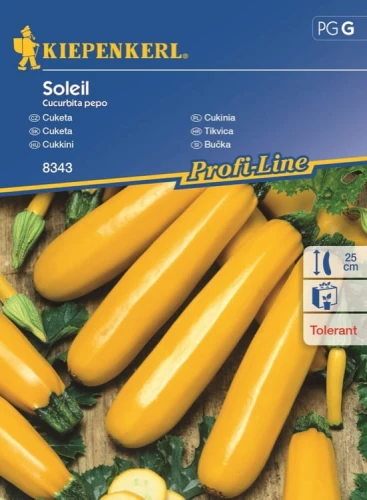 Cukinia 'Soleil' – Żółta – Nasiona – Kiepenkerl - przód
