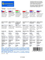 Ogórek Szklarniowy 'Tanja' – Nasiona – Kiepenkerl - tył