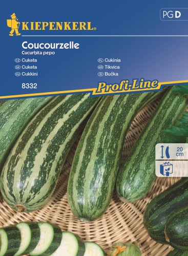 Cukinia 'Coucourzelle' – Nasiona – Kiepenkerl - przód