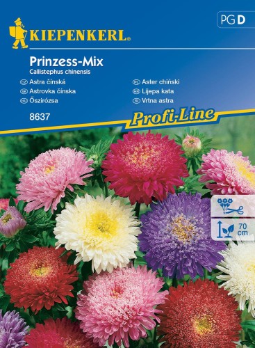 Aster Chiński 'Prinzess' Mix – Nasiona – Kiepenkerl - przód