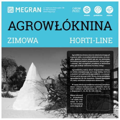 Agrowłóknina zimowa HORTI-LINE - 1,6 x 10 m Megran