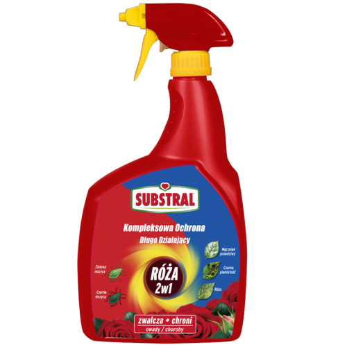 Kompleksowa Ochrona Spray – Róża 2w1 – na choroby i szkodniki – 800 ml Substral