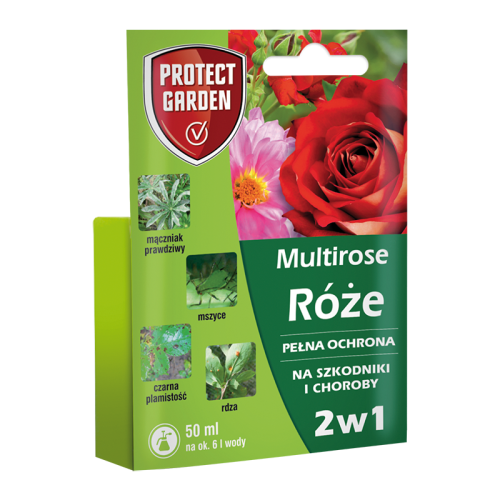 Multirose 2w1 – Na Szkodniki i Choroby Róż – 50 ml Protect Garden