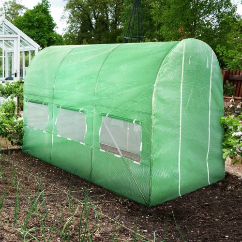 Tunel Foliowy 200 cm x 350 cm (7 m2) zielony - aranżacja