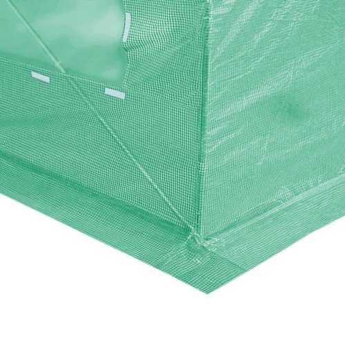 Tunel Foliowy 200 cm x 350 cm (7 m2) zielony - kołnierz