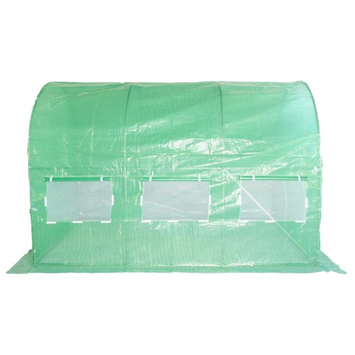 Tunel Foliowy 200 cm x 350 cm (7 m2) zielony - bok