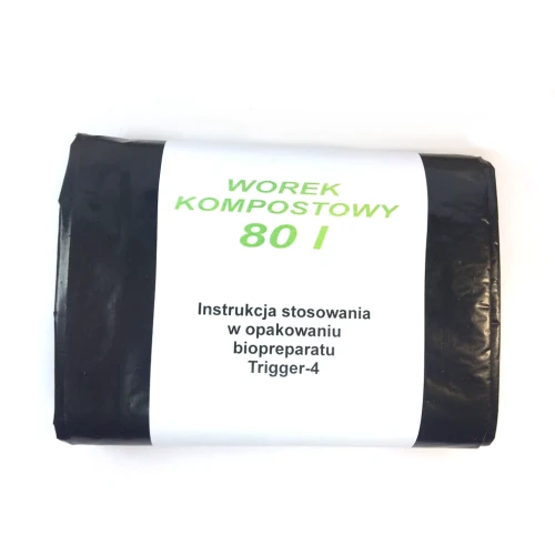 Preparat Do Kompostowania TRIGGER-4 100 g + 2 worki 80 l - worki