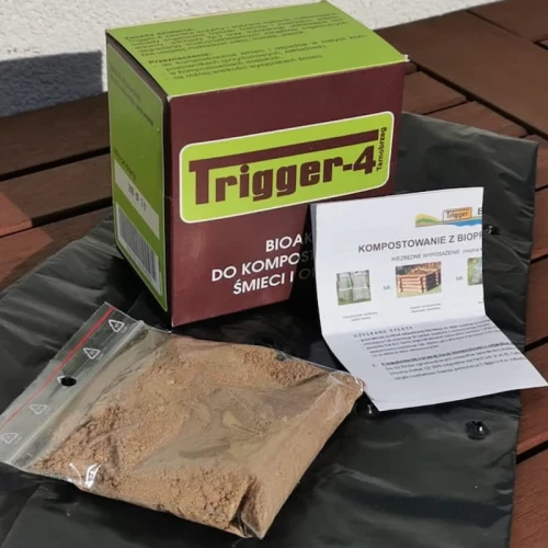 Preparat Do Kompostowania TRIGGER-4 100 g + 2 worki 80 l - foto