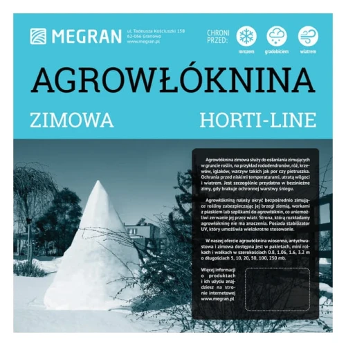 Agrowłóknina Zimowa HORTI-LINE Megran – 2,1 x 10 m