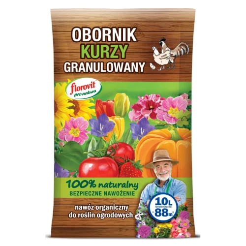 Obornik Kurzy – Granulowany – 10 l Florovit