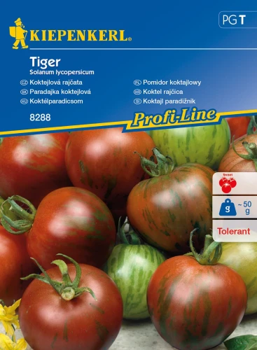 Pomidor Koktajlowy 'Tiger' F1 – Nasiona – Kiepenkerl przód