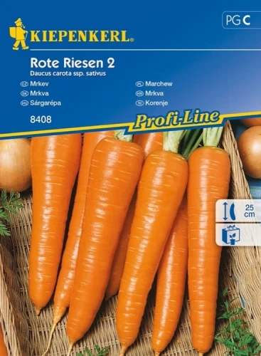 Marchew 'Rote Riesen' – Nasiona – Kiepenkerl przód