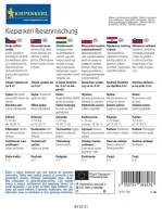 Mieszanka Kwiatów Wysokopiennych – Nasiona – Kiepenkerl tył