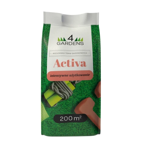 Trawa SAMOzagęszczająca Do Intensywnego Użytku – Activa – 5 kg 4Gardens
