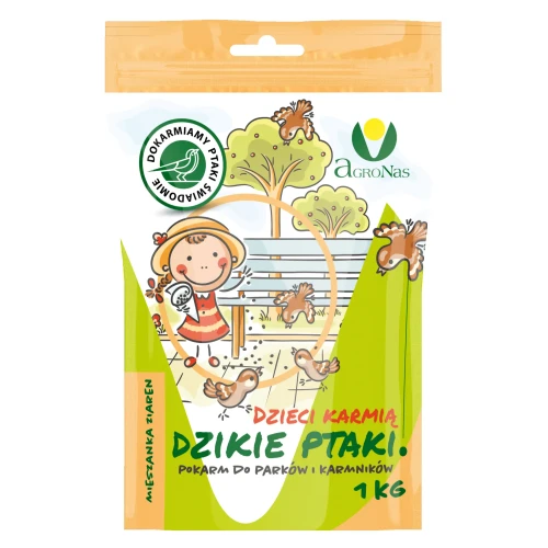 Dzieci Karmią Dzikie Ptaki - mieszanka ziaren 1 kg