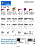 Bób 'Dreifach Weiße' – Nasiona – Kiepenkerl tył