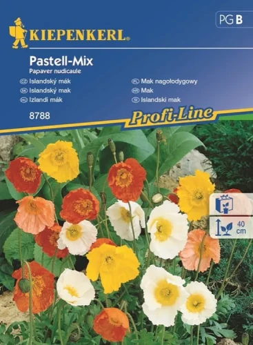 Mak Nagołodygowy 'Pastell-Mix' – Nasiona – Kiepenkerl przód
