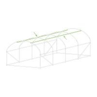 Tunel Foliowy 300 x 600 cm (18 m2) biały 6