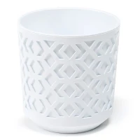 Osłonka-Doniczka Aztek Ø 140 mm Biała