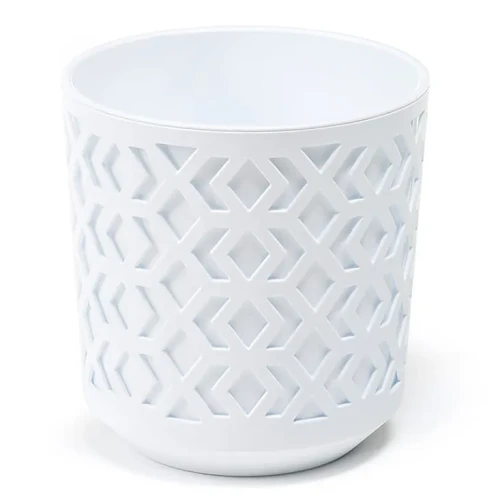 Osłonka-Doniczka Aztek Ø 140 mm Biała