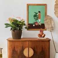 Osłonka-Doniczka Magnolia Eco Coffee Jumper foto 1