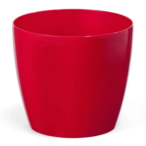 Osłonka-Doniczka Magnolia Ø 120 mm Flat Czerwona