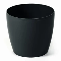 Osłonka-Doniczka Magnolia Ø 250 mm Flat Czarna