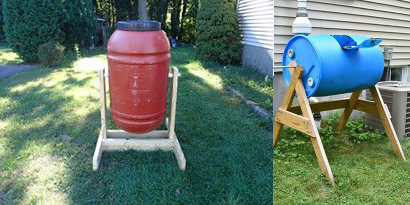 Kompostownik z beczki