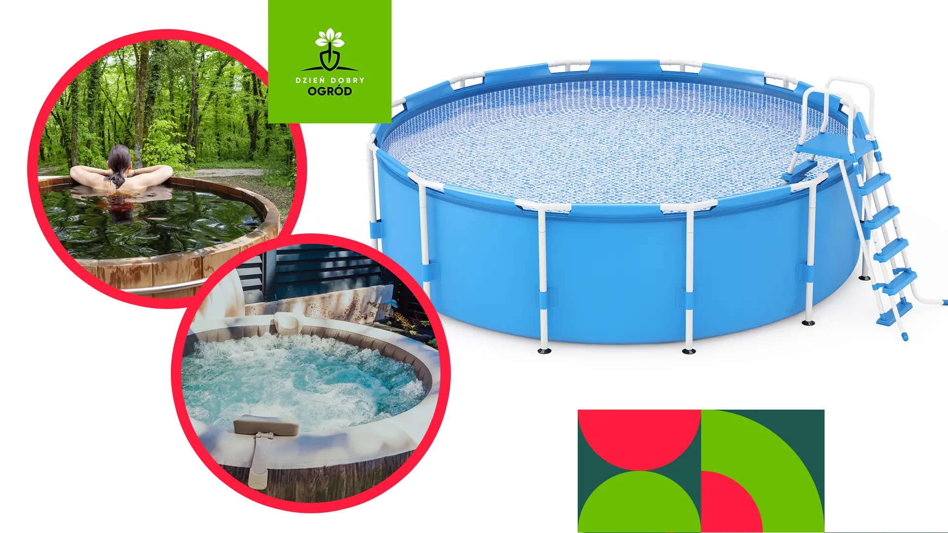 Jacuzzi, balia czy basen do ogrodu? Co wybrać, żeby odpocząć na świeżym powietrzu?
